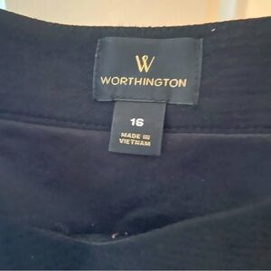 Black short dress with straps over the shoulders!